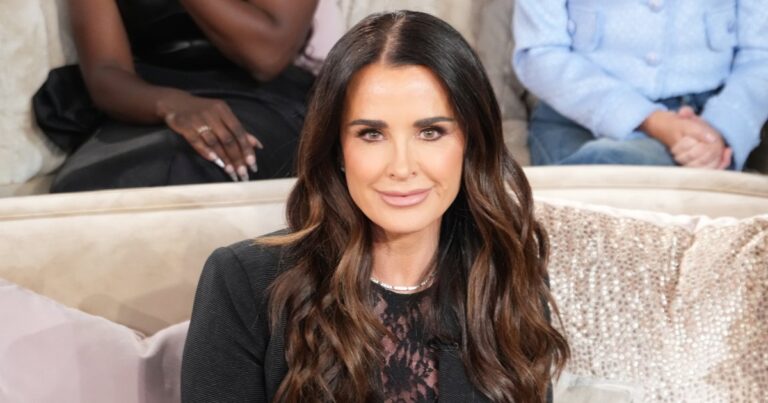 Kyle Richards Just Wore This $30 Amazon Denim Top on ‘RHOBH’