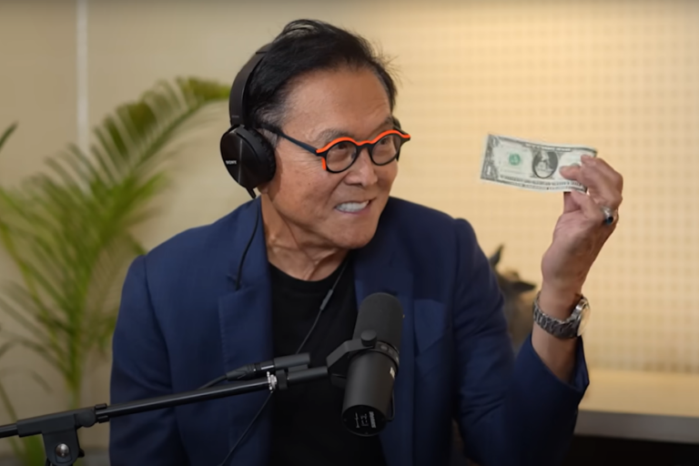 Robert Kiyosaki Says ‘Everything Bubble’ Will Cause Historic Market Crash, Bitcoin Will Be Fastest To Recover