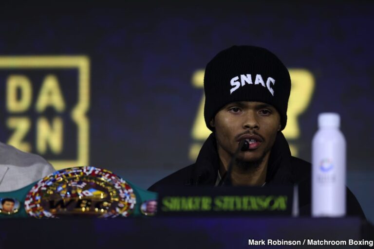 Eddie Hearn’s Determined Push For Shakur Stevenson Vs. Gervonta Davis, Even As Stevenson Seems To Concede Defeat